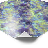 しわくちゃのラベンダー感 フォトプリント (角)