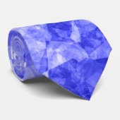 しわくちゃの青いテクスチャ ネクタイ (ロール)