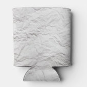 しわだらけの紙テクスチャ、詳細なバックグラウンド。 缶クーラー (裏面)