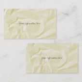 しわにされたペーパー名刺 名刺 (正面/裏面)