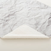 しわのある紙テクスチャ シェルパブランケット (3/4)