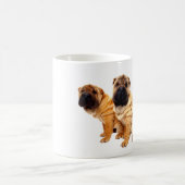 しわは美しいマグです コーヒーマグカップ (中央)