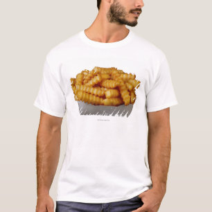 しわカットのフライドポテト Tシャツ