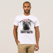 しわ中国のを愛さねばならないシャール平 Tシャツ (正面フル)