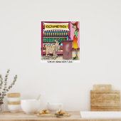 しわ犬油 ポスター (キッチン)