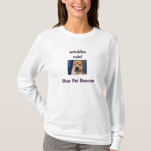 しわ4私達! Shar Peiのワイシャツ Tシャツ