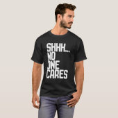 し…誰も気にない Tシャツ (正面フル)