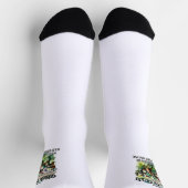 じいさんはむしろ競馬の靴下を見ている ソックス (上部)