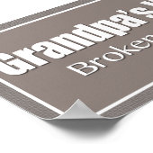 じいちゃんのワークショップのポスター ポスター (角)