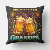 じいちゃん未来に昇格 クッション (裏面)