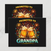 じいちゃん未来に昇格 招待状 (正面/裏面)