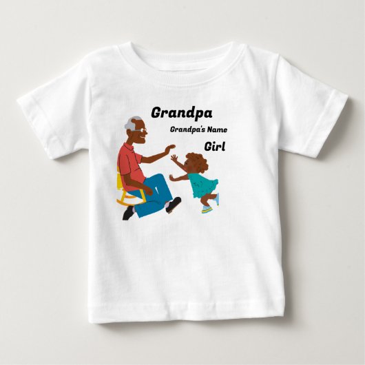 じいちゃん2 ベビーTシャツ (正面)