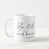 じっとしている コーヒーマグカップ (左)