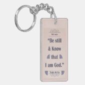 じっとして知っておけ キーホルダー (正面左)