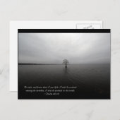 じっとして、そして私が神であることを知りなさい：私は高くなる ポストカード (正面/裏面)