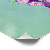 じっとして、私が神であることを知りなさい。詩編56:3 ポスター (コーナー)