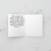 "じめじめした" Gott sei カード (内部)