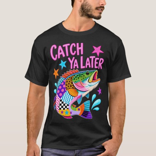 じゃあまた バスフィッシング Tシャツ (正面)