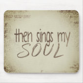 「じゃあ私の魂を歌う」音楽 マウスパッド (正面)