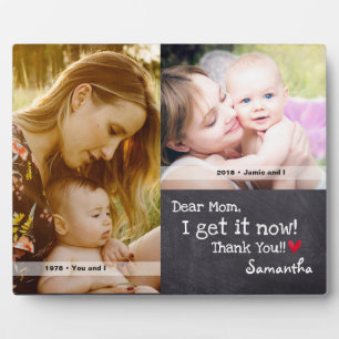 じゃあ親愛母さん今取って来た フォトプラーク