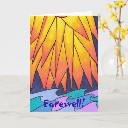 じゃあ！ カード (黄色い花)