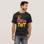 じゃがいもちゃん - かわいい猫 Tシャツ (正面フル)