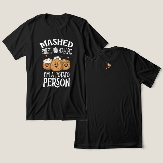 じゃがいもスペシャリスト トライブレンドTシャツ (デザイン正面&裏面)