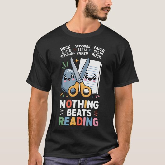 じゃんけんで決めるのが一番 Tシャツ (正面)