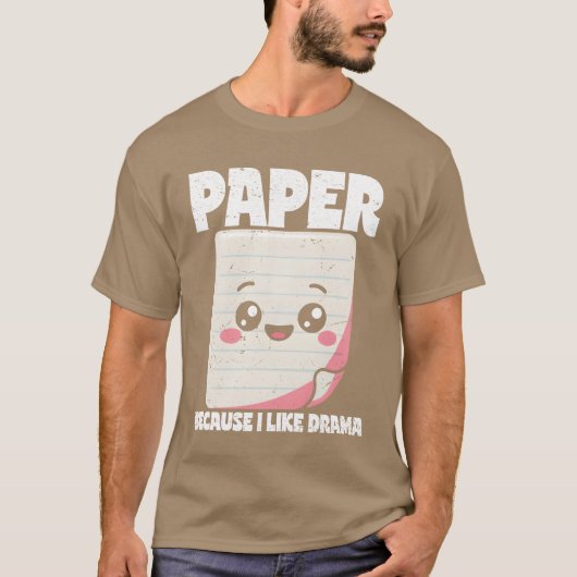 じゃんけんグッズ 記念 紙のキャラクター プレゼント Tシャツ (正面)