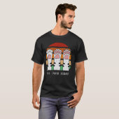 じゃんけん 猫の手 Tシャツ 手遊び 子猫 (正面フル)