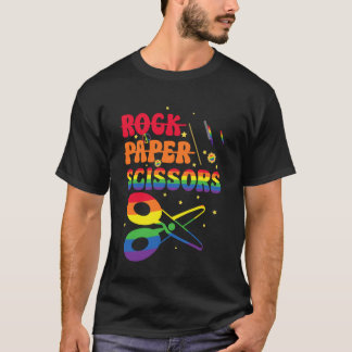 じゃんけん LGBTQ ホモセクシャル 男女 Rai Tシャツ