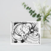 じゅうたんの虫のように嗅ぎ回る ポストカード (スタンド正面)