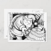 じゅうたんの虫のように嗅ぎ回る ポストカード (正面/裏面)