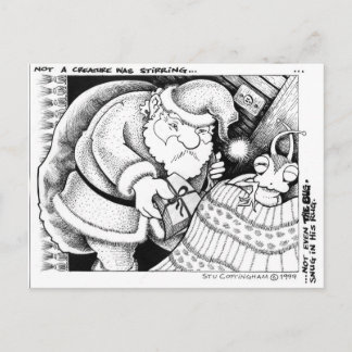 じゅうたんの虫のように嗅ぎ回る ポストカード