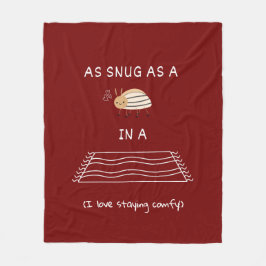 じゅうたんの馬鹿げた馬鹿な真似をして フリースブランケット