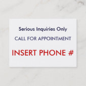 じゅーじゅーいう音カード-より多くのお金を必要として下さいか。 名刺 (裏面)