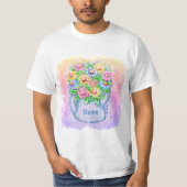 じょうろの花 Tシャツ (正面)