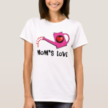 じょうろ家族のカップルのTシャツ