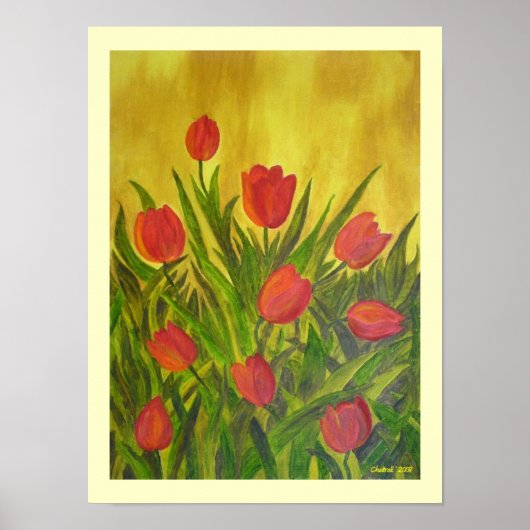 じれじれさせるチューリップ! ポスター (正面)