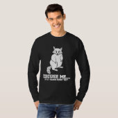 すいませんアライグマごみパンダ森林動物W Tシャツ (正面フル)