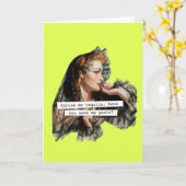 すいませんテキーラ私のパンツ見た カード (黄色い花)