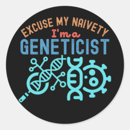 すいませんナイヴェテ…私は遺伝学者だ ラウンドシール