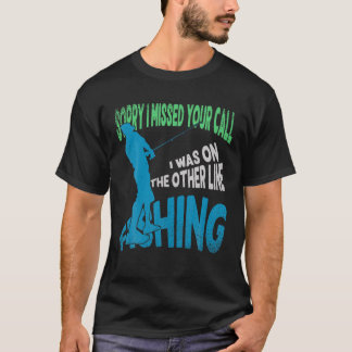 すいませ恋しく思んコール魚釣り魚好きフィッシュ Tシャツ