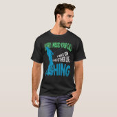 すいませ恋しく思んコール魚釣り魚好きフィッシュ Tシャツ (正面フル)