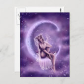 すがら梅の月葉書 ポストカード (正面/裏面)