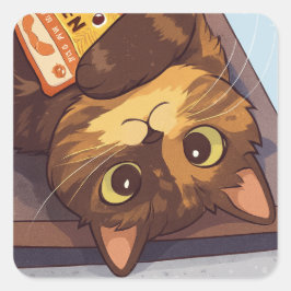 すきはラーメンが大好き スクエアシール