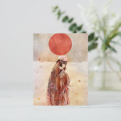 すき焼き葉書 ポストカード (スタンド正面)