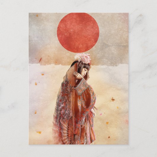 すき焼き葉書 ポストカード (正面)