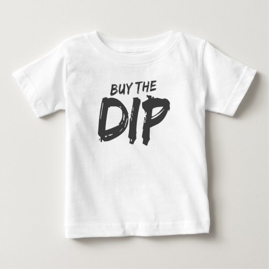 すくいの黒のプリントを買って下さい ベビーTシャツ (正面)