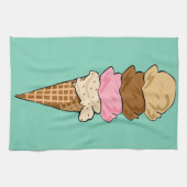 すくいを四倍にして下さい キッチンタオル (横)